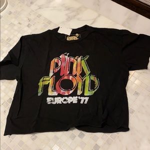 Pink Floyd short sleep top